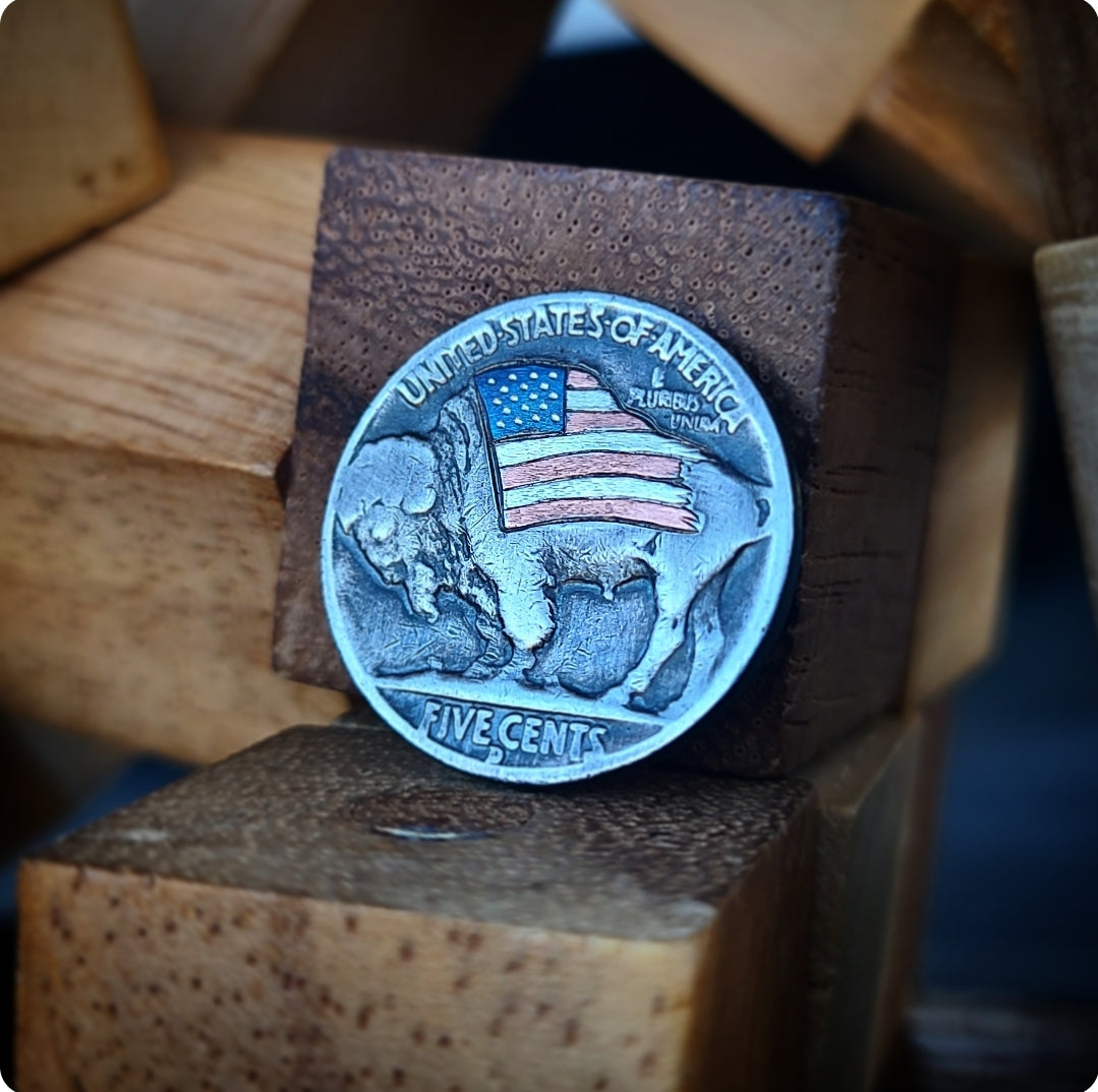 1935 American Flag Buffalo