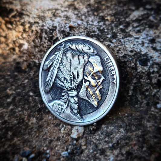 1937 Detailed War Paint Nickel
