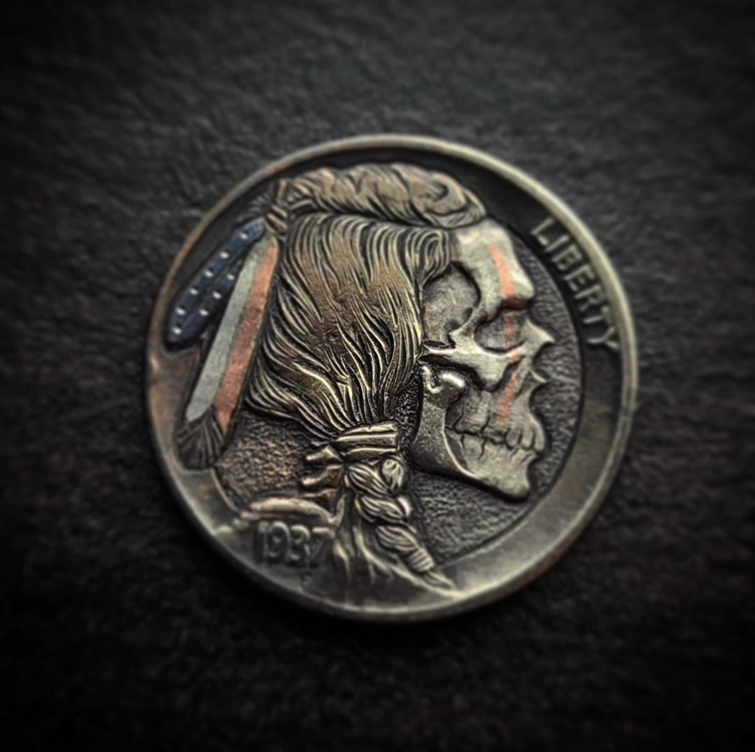 1937 America Warpaint Nickel