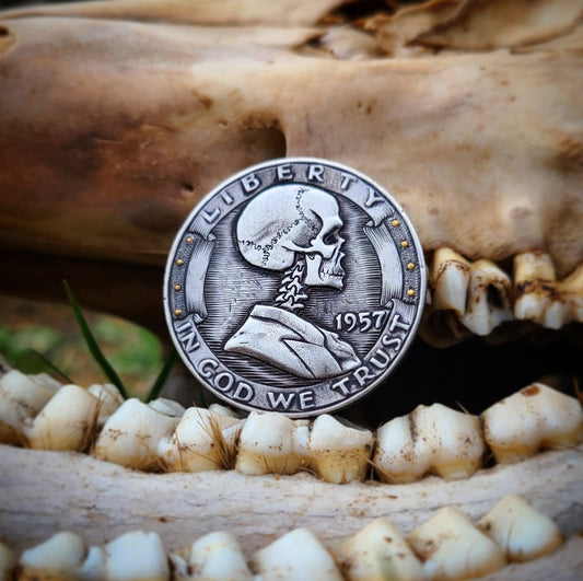 Silver Skull Artwork