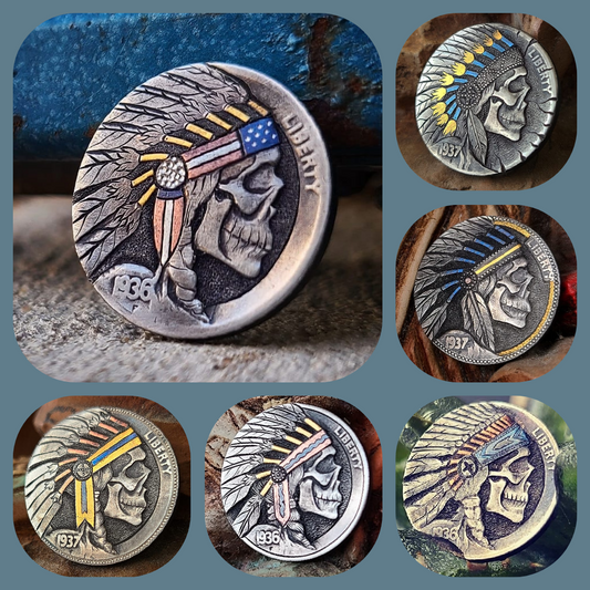 Headdress Buffalo Nickel